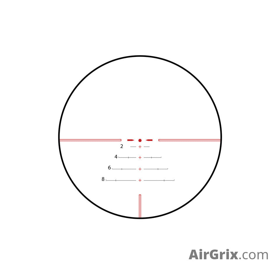 ALPHA 6 1-6x24 Rifle Scope | CQ1 MOA 30mm LPVO