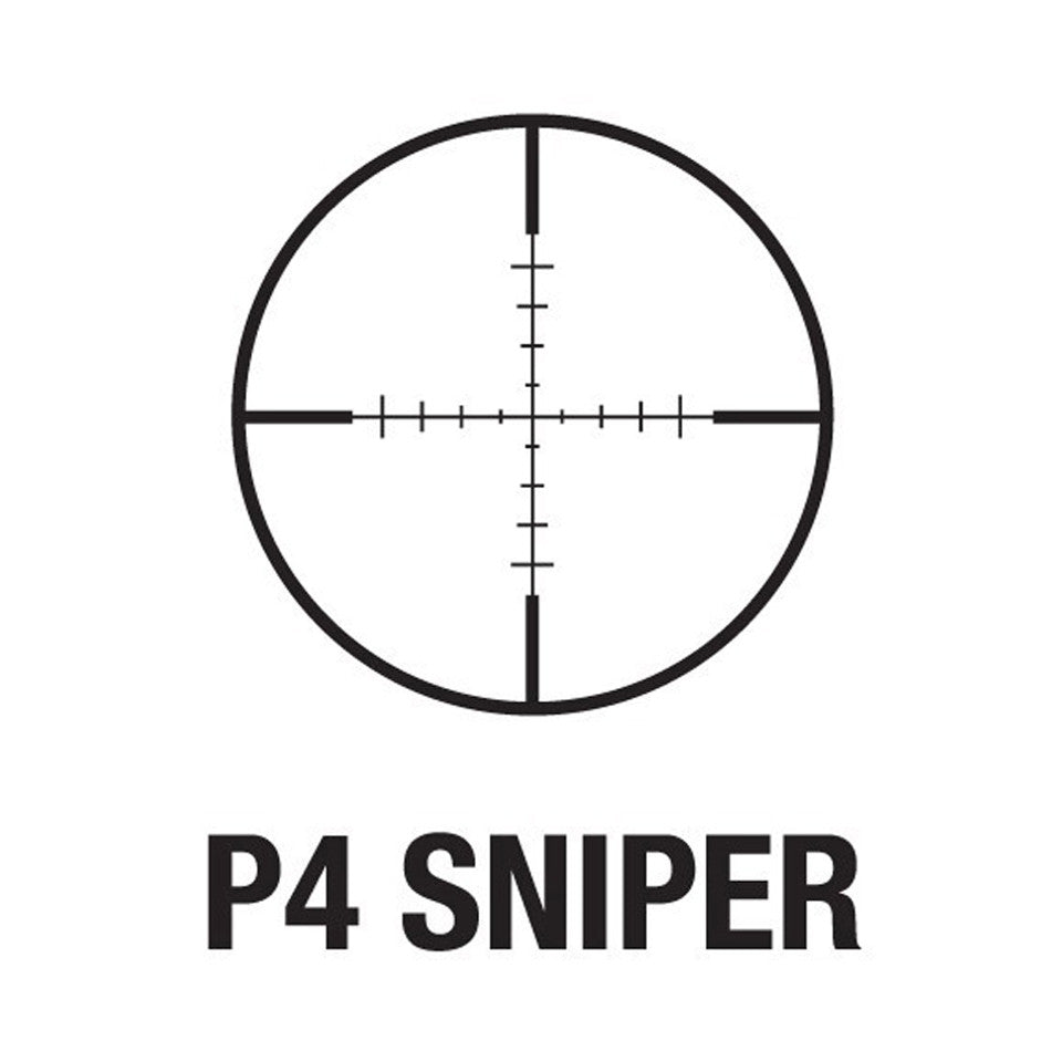 3-9X40 P4 SNIPER SCOPE/FLIP-UP LENS COVERS & RINGS