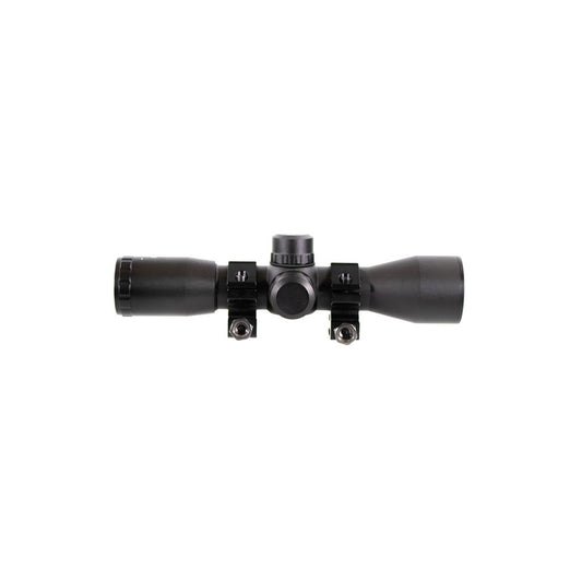 4X32 COMPACT MIL-DOT SCOPE W/RINGS|JTM432B