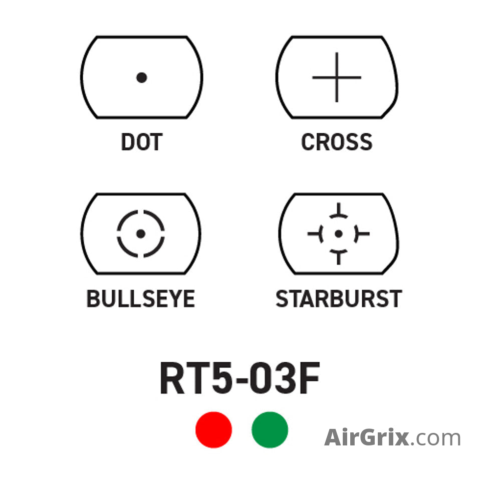 1x33 Full Size Classic II: 4 Reticle Dual Illum Optic