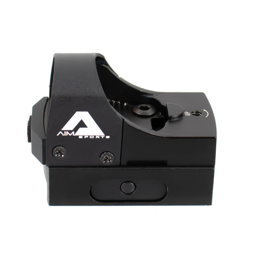 1X24 MM SUB-COMPACT RED DOT PISTOL REFLEX SIGHT PUSH BUTTON ACTIVATION