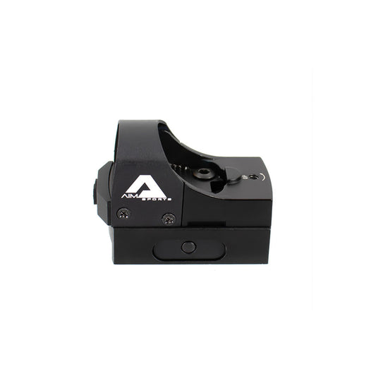 1X24 MM SUB-COMPACT RED DOT PISTOL REFLEX SIGHT PUSH BUTTON ACTIVATION