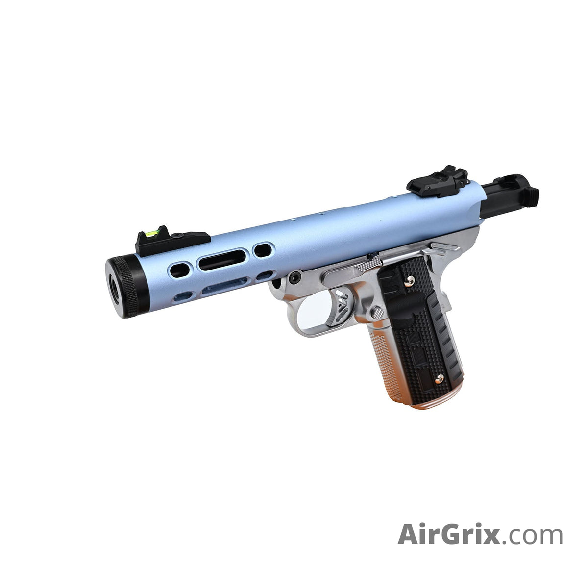 WE Galaxy 1911 Type A GBB | Blue & Silver Custom Competition