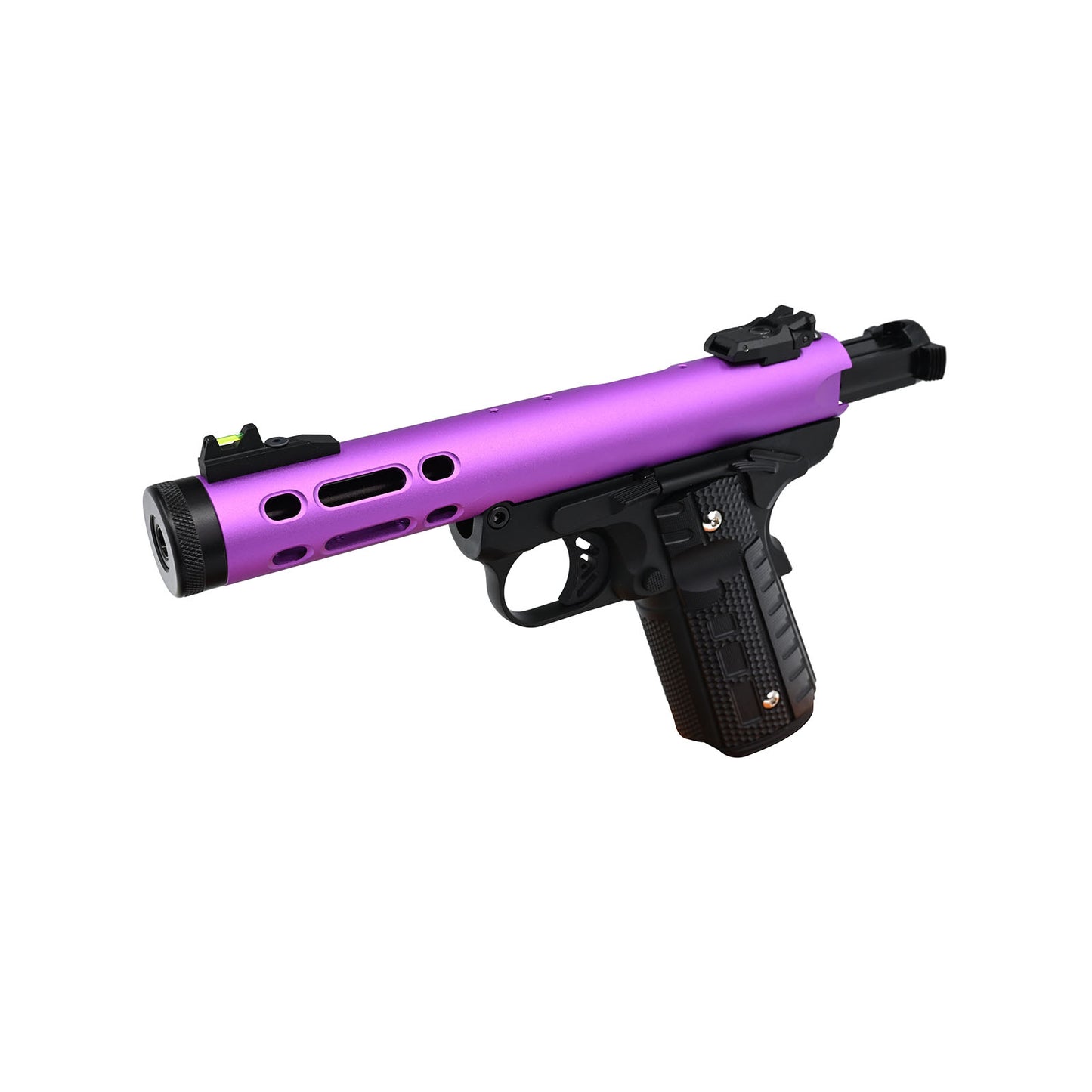 WE Galaxy 1911 Type A GBB Pistol | Purple / Black Custom