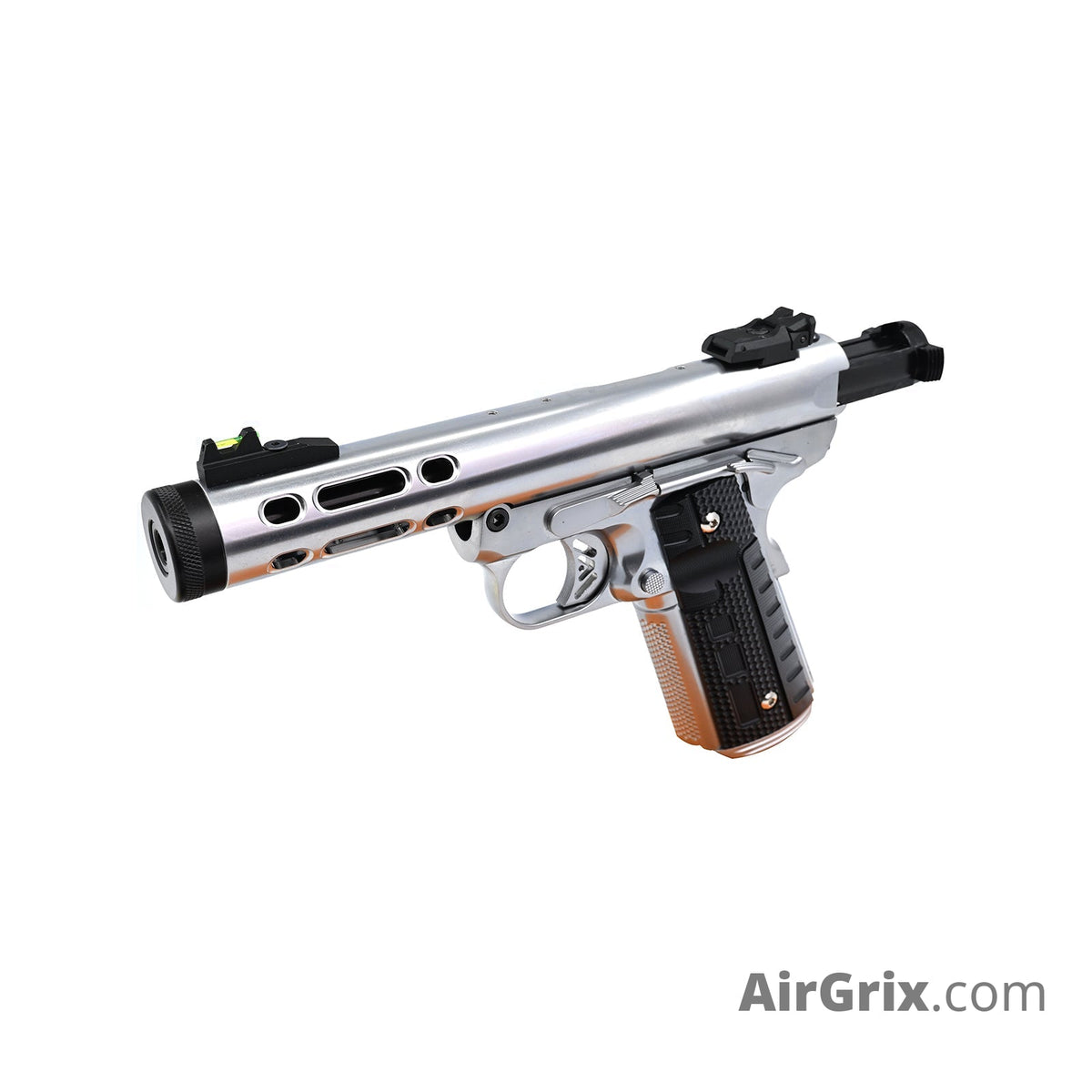 WE Galaxy 1911 Type A GBB Pistol | Full Silver Competition Design