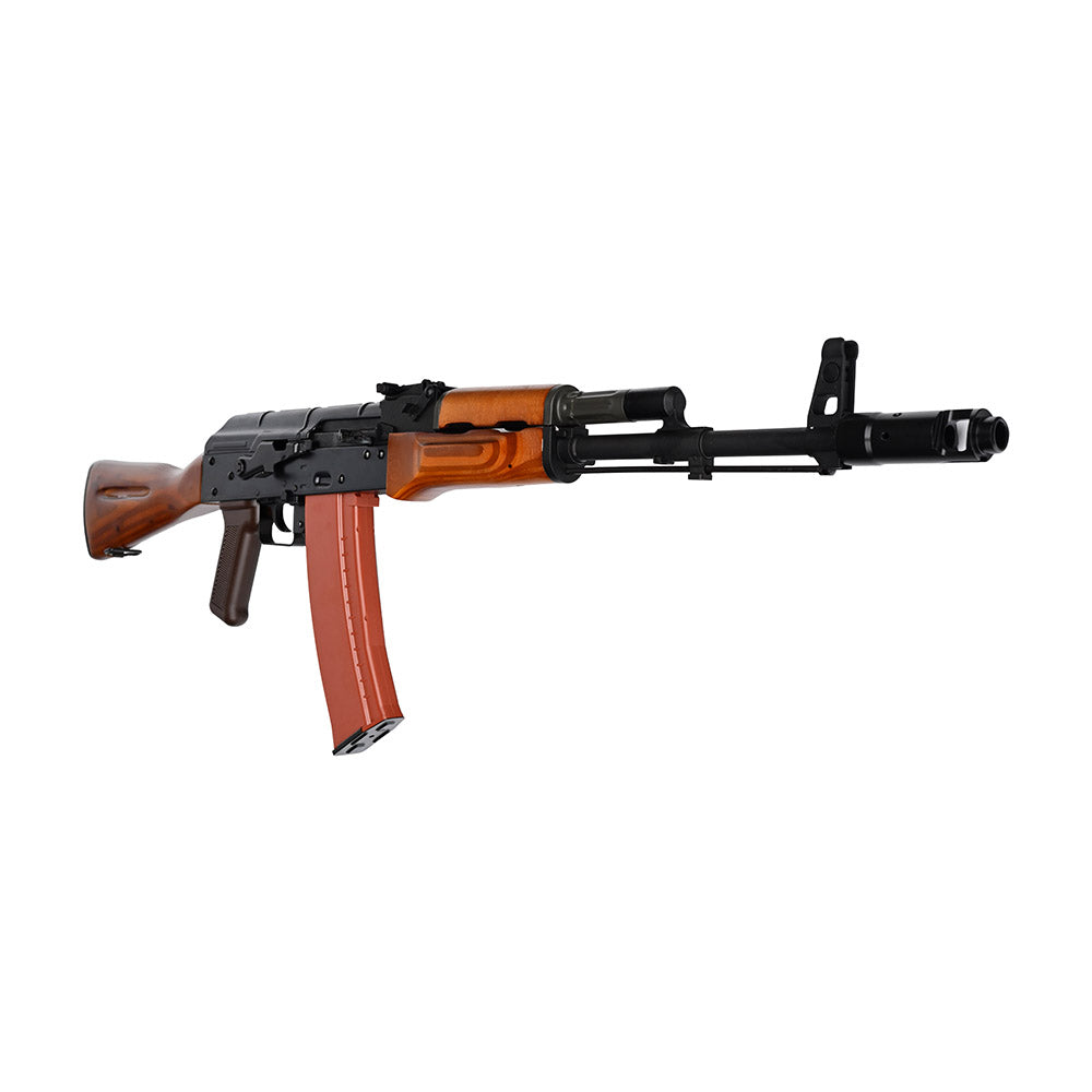 WE AK74 Wood Gas Blowback Rifle for 6mm Airsoft BBs |WE-R-AK003