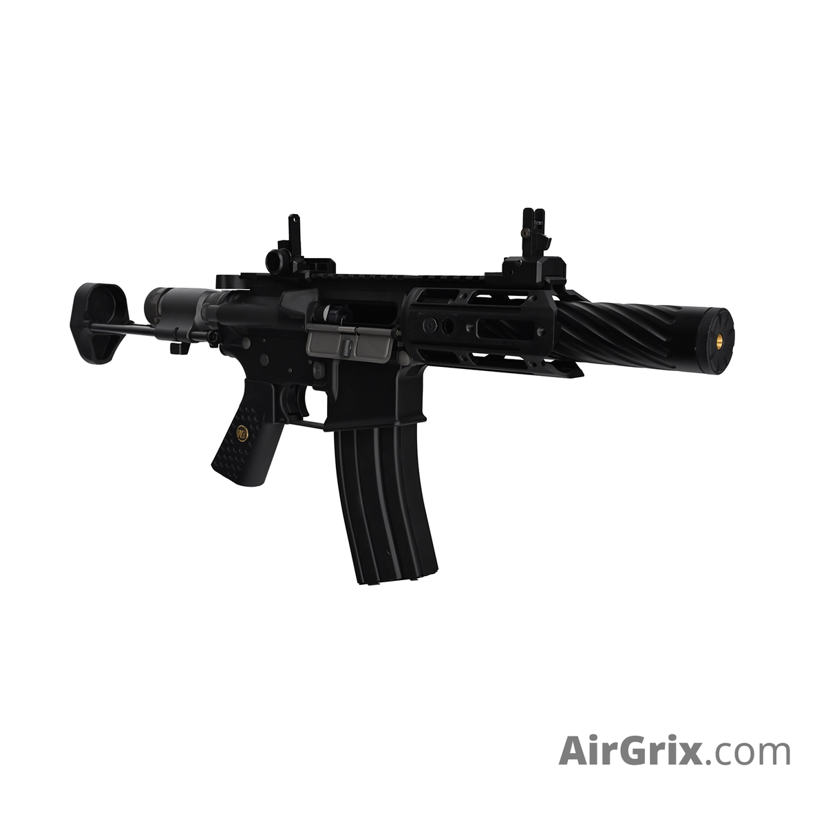 WE R5C GBB Rifle | Compact CQB M4 Airsoft - Black