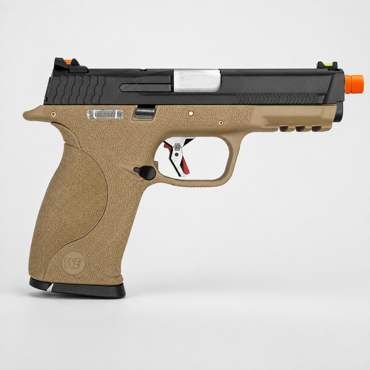 WE Big Bird T4A Gas Blowback Pistol (BK/SV/TAN) | WE USA
