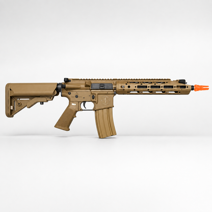 WE Raptor M4 Airsoft AEG Rifle Tan | Full Metal 400 FPS (WE-A005)