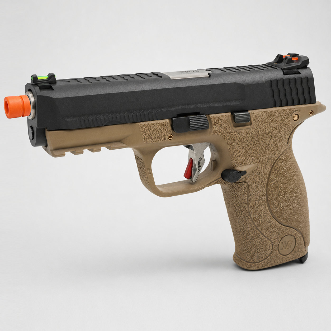 WE Big Bird T4A Gas Blowback Pistol (BK/SV/TAN) | WE USA
