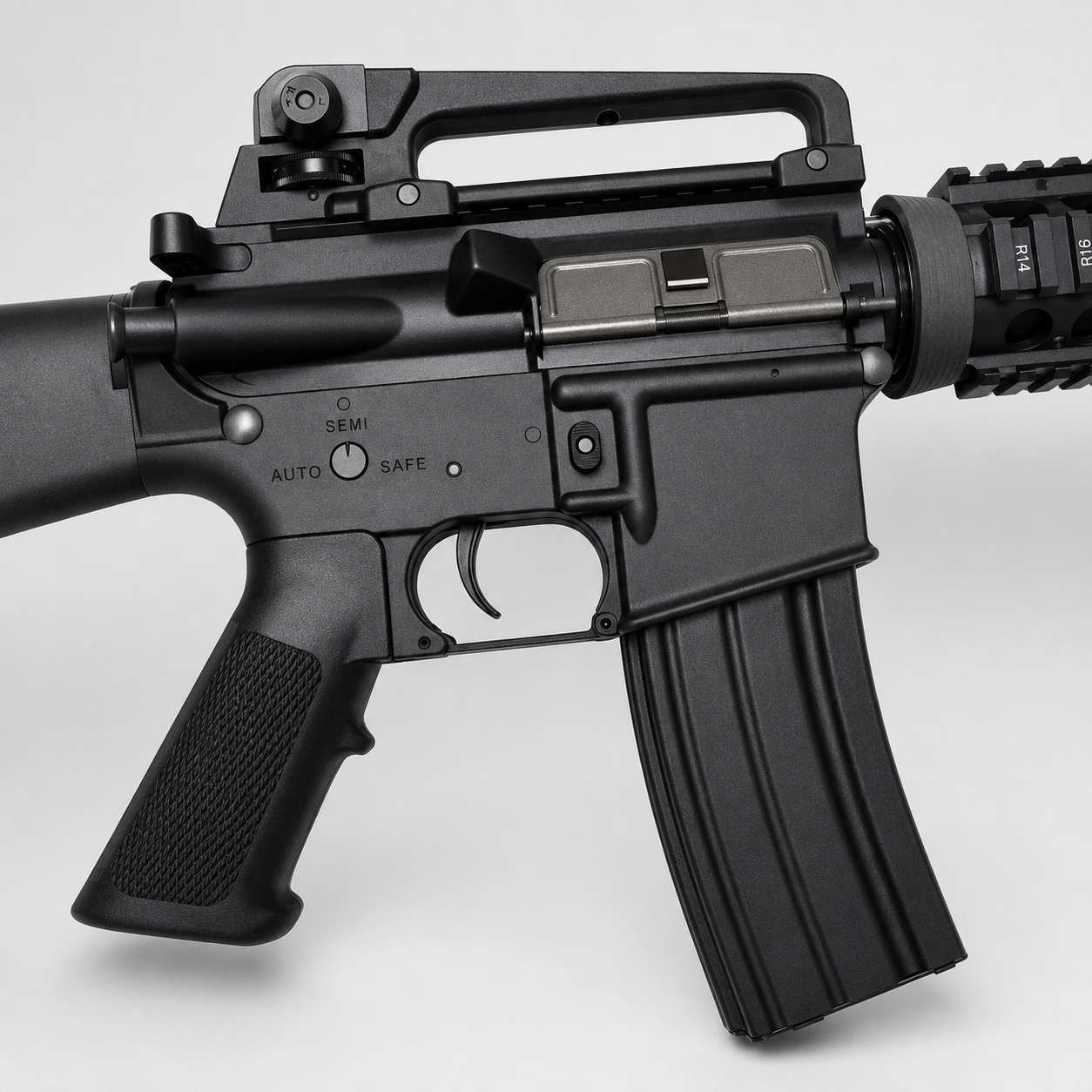 WE SR16 KATANA 3.25KG Alloy AEG Airsoft Rifle | 300rd Hi-Cap Mag Blaster