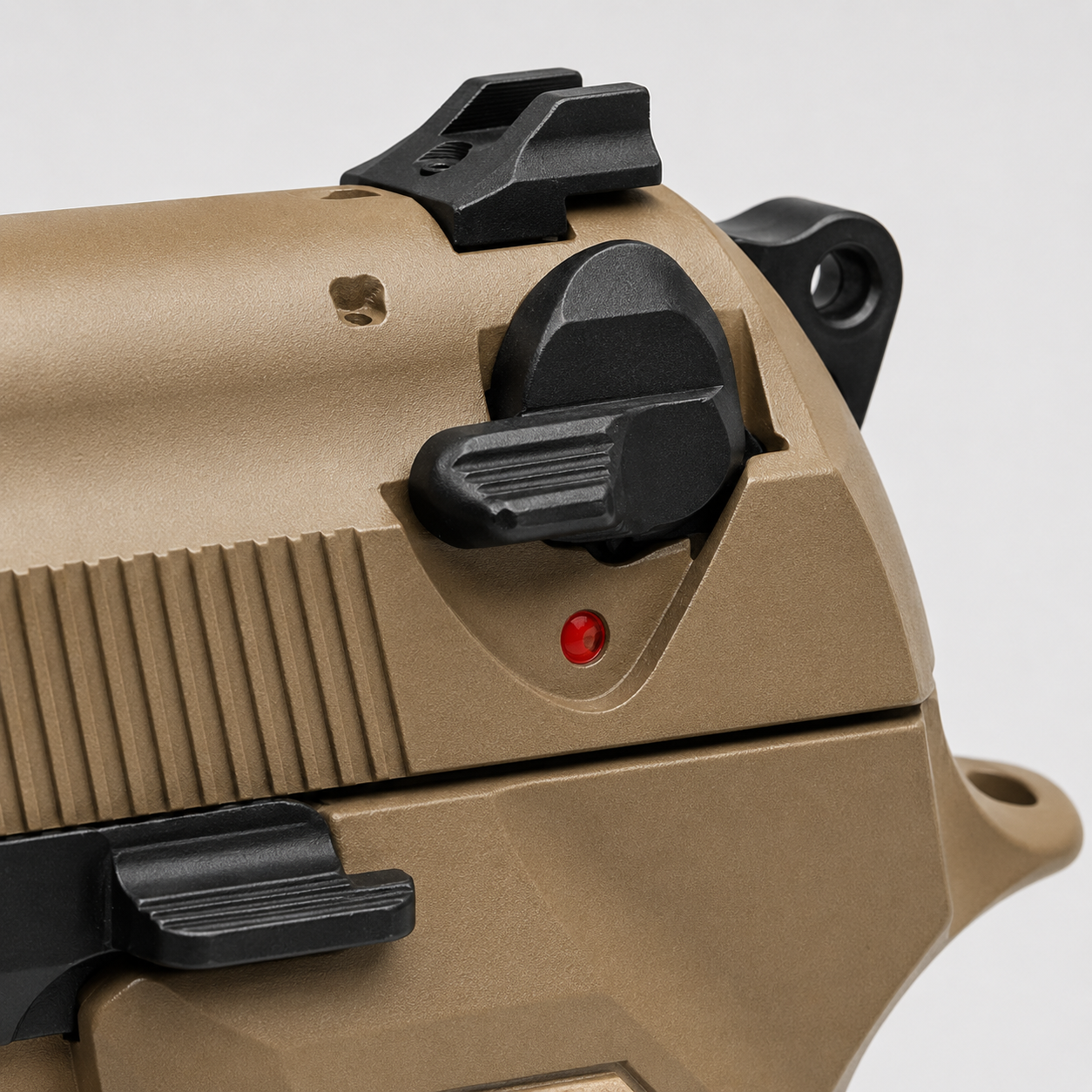 WE M9 Biohazard 20th Anniversary Tan GBB Pistol