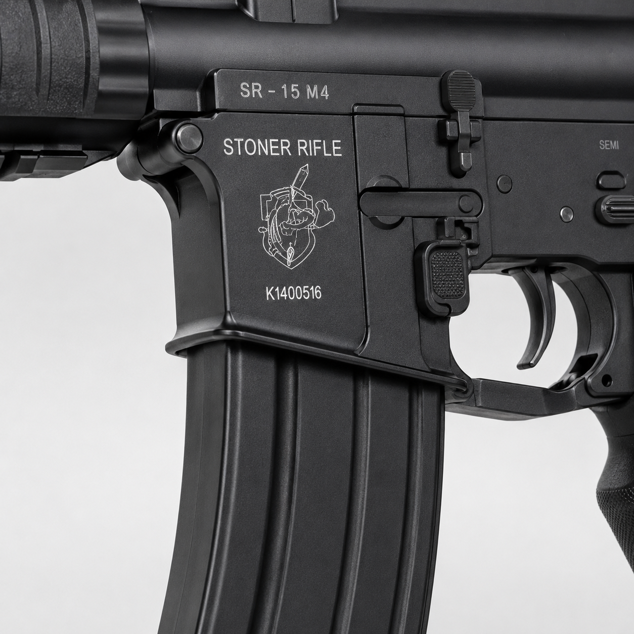 WE SR16 Style 3.25KG Alloy AEG Airsoft Rifle | 300rd Hi-Cap Blaster