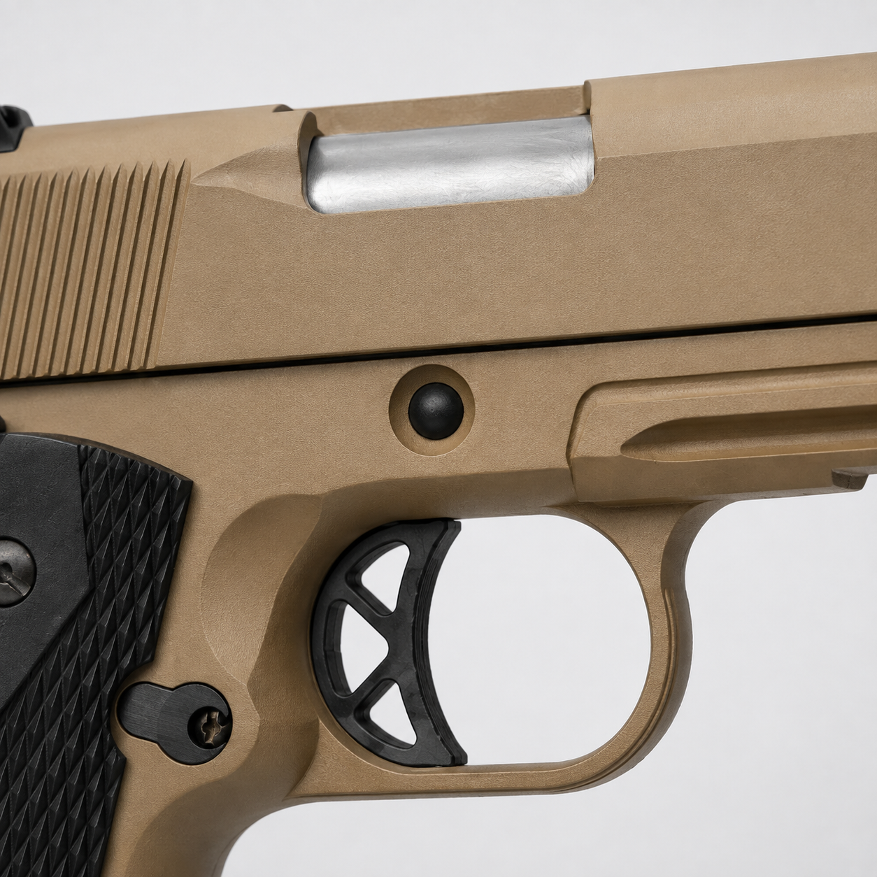 WE MEU Tan Gas Blowback Pistol with Markings | WE USA