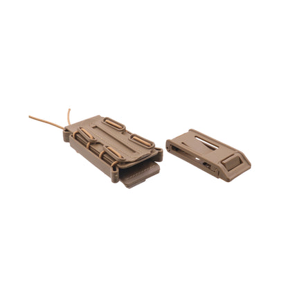 Universal pistol magazine pouch (Mod 1 / Molle + Belt straps) - Desert|BO-MPP0110-DE