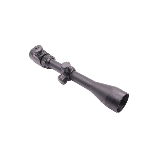 3-9x40 Rifle Scope – Red Green Illuminated Reticle (Black)