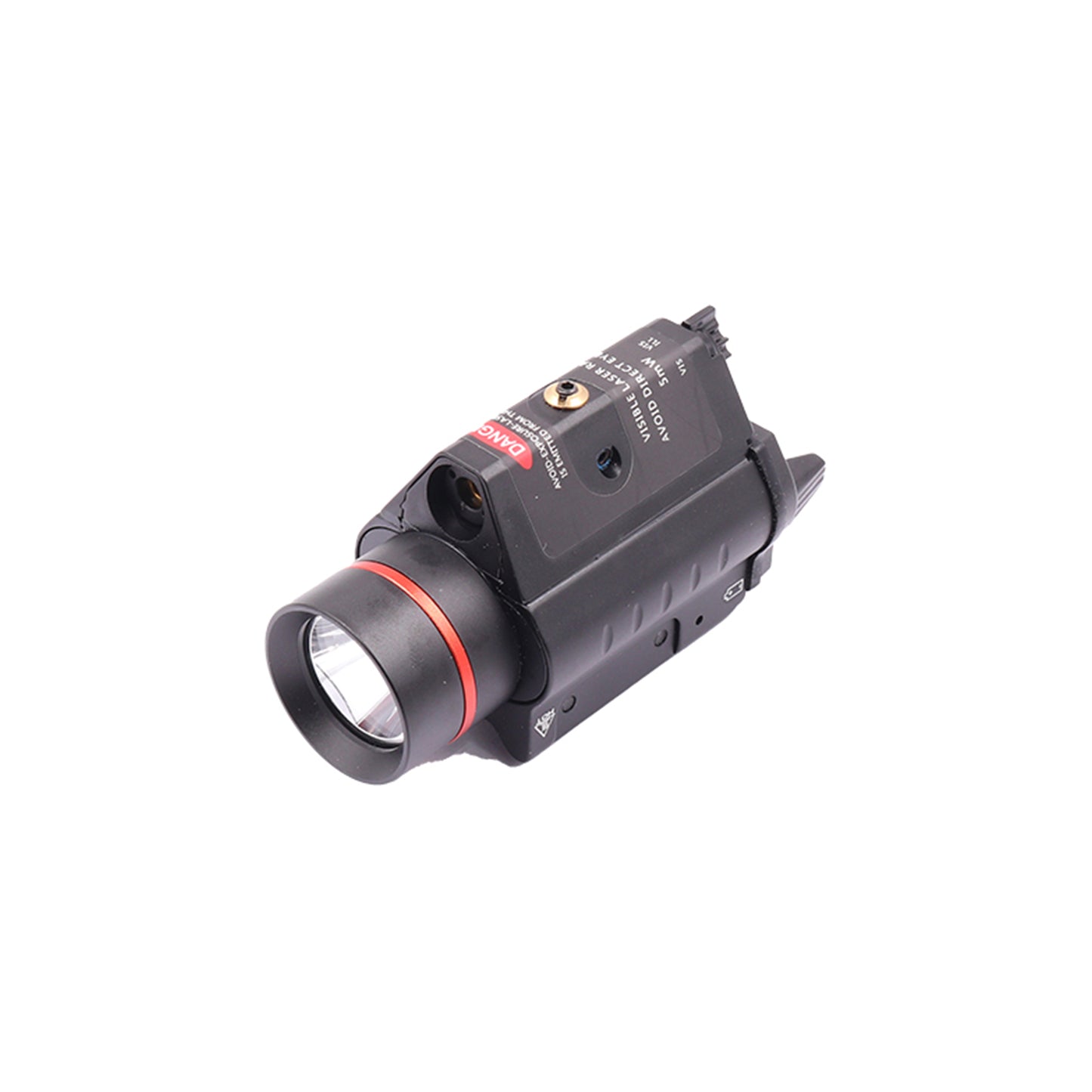 SSL 0702 Pistol Light with Red Laser (Black)|BO-SSL0702-BK