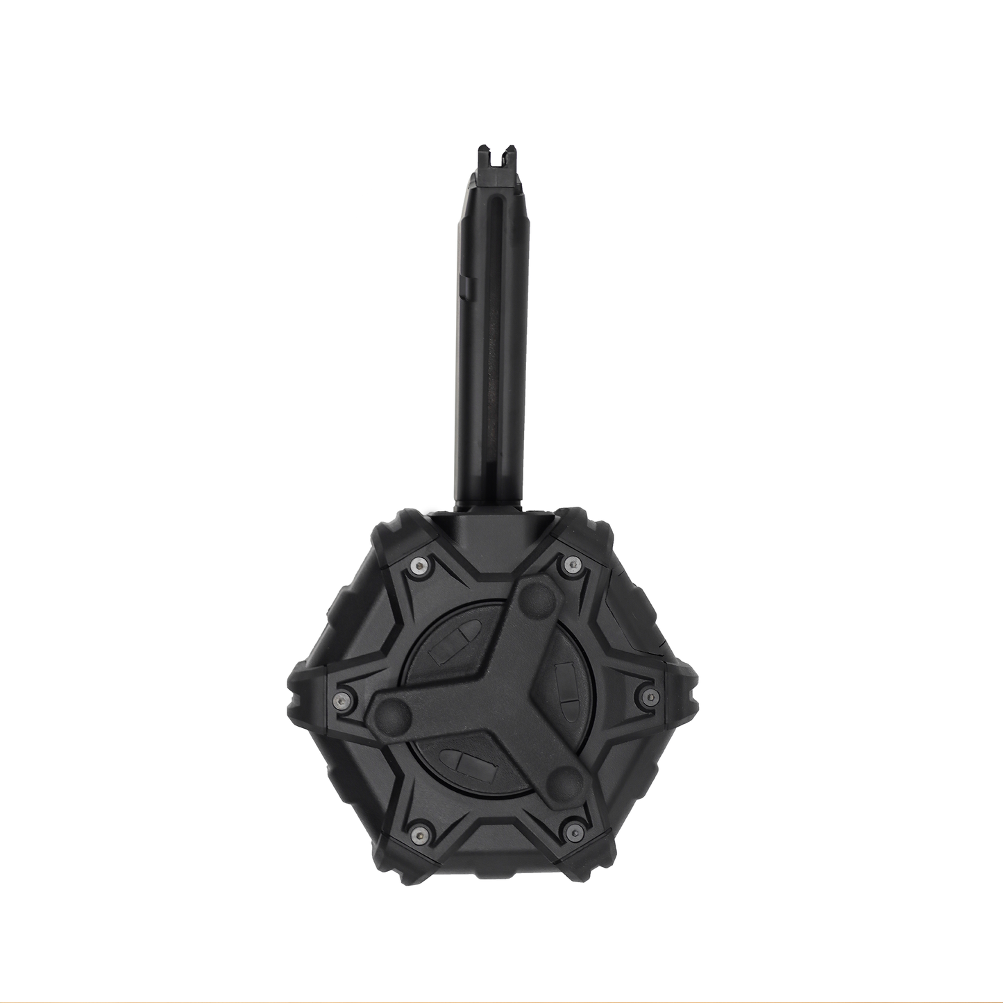 （DR-17-BK）WE G17 Drum Magazine Black – High Capacity Gas Airsoft Drum Mag (DR-17-BK)（WE G17 DRUM MAG BK）
