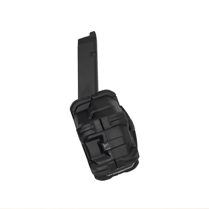 （DR-17-BK）WE G17 Drum Magazine Black – High Capacity Gas Airsoft Drum Mag (DR-17-BK)（WE G17 DRUM MAG BK）