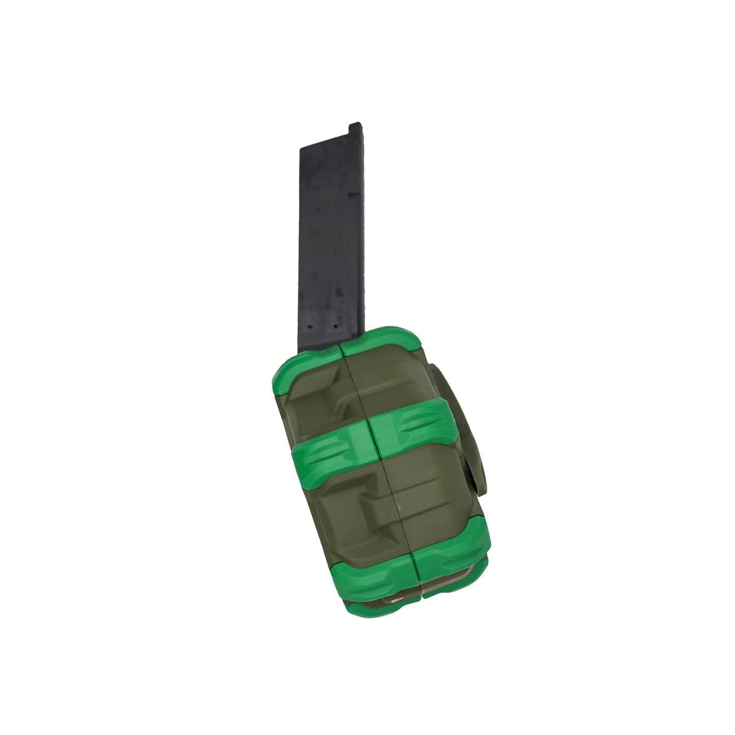 WE 1911 Drum Magazine OD – High Capacity Gas Airsoft Drum Mag |DR-1911-OD