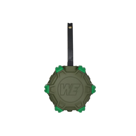 WE 1911 Drum Magazine OD – High Capacity Gas Airsoft Drum Mag |DR-1911-OD