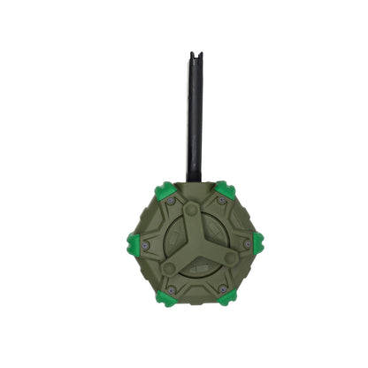 WE 1911 Drum Magazine OD – High Capacity Gas Airsoft Drum Mag |DR-1911-OD