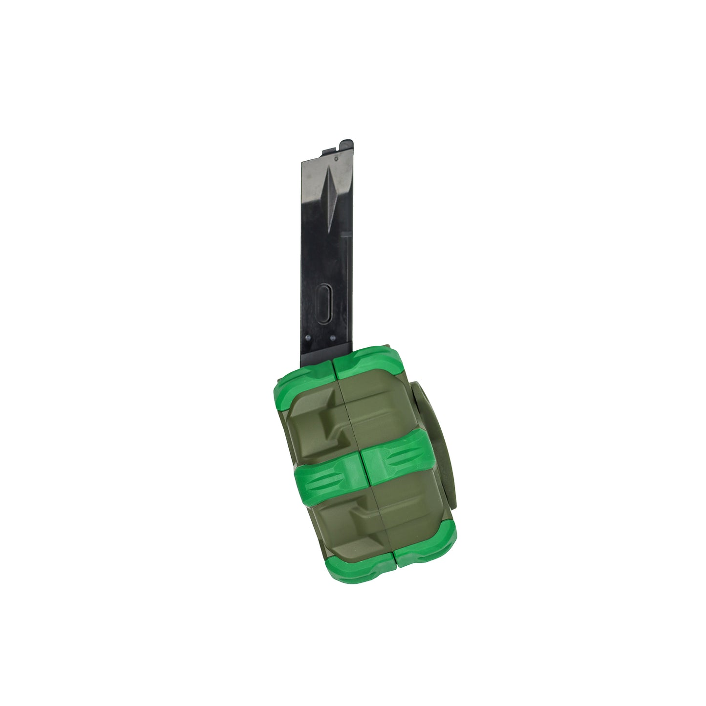WE M9 Drum Magazine OD – High Capacity Gas Airsoft Drum Mag |DR-92-OD