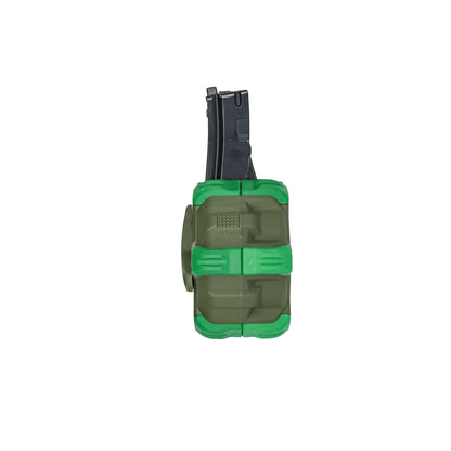 WE APACHE GBB DRUM MAG OD WE Apache Drum Magazine OD – High Capacity MP5 GBB Airsoft Drum Mag|DR-APACHE-OD