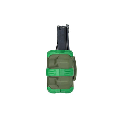 WE APACHE GBB DRUM MAG OD WE Apache Drum Magazine OD – High Capacity MP5 GBB Airsoft Drum Mag|DR-APACHE-OD