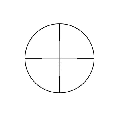 3-12X32 1 IN. SCOUT SCOPE WITH AO & A1-BDC RETICLE