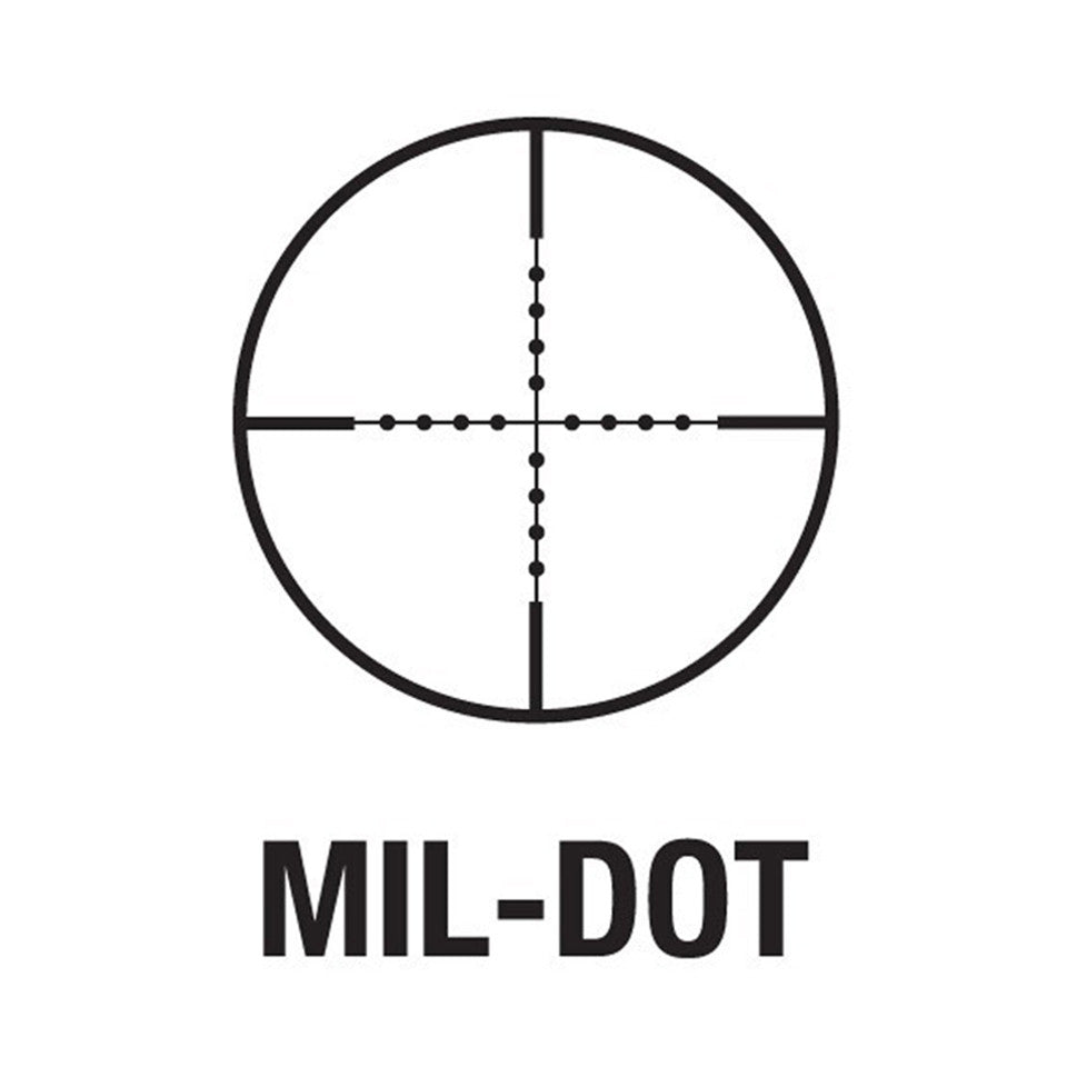 3-12X32 1 IN. SCOUT SCOPE WITH AO & MIL-DOT RETICLE