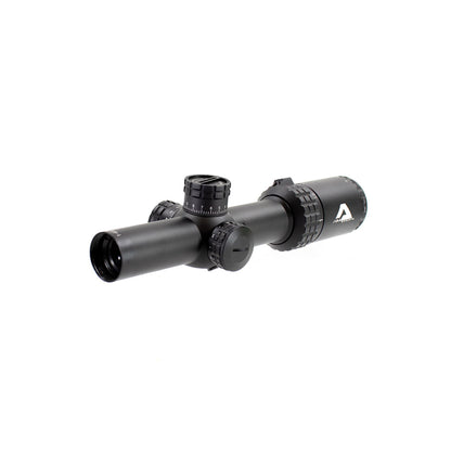 ALPHA 6 1-6X24 30MM RIFLESCOPE WITH CQ1 MOA RETICLE