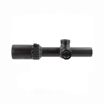 ALPHA 6 1-6X24 30MM RIFLESCOPE WITH CQ1 MOA RETICLE