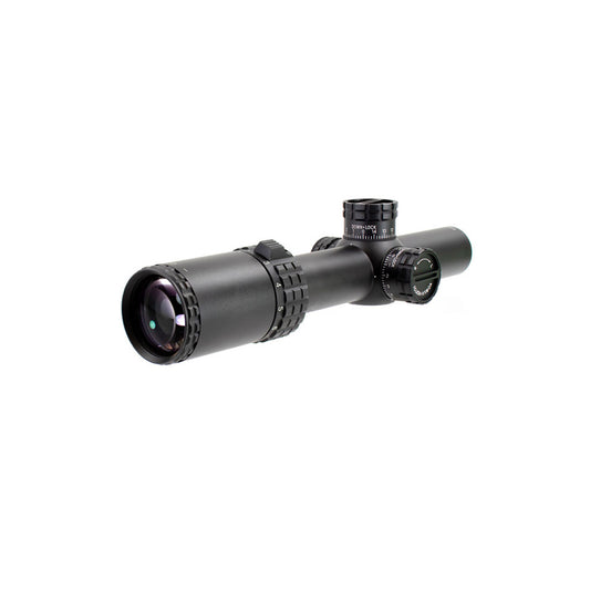 ALPHA 6 1-6X24 30MM RIFLESCOPE WITH CQ1 MOA RETICLE