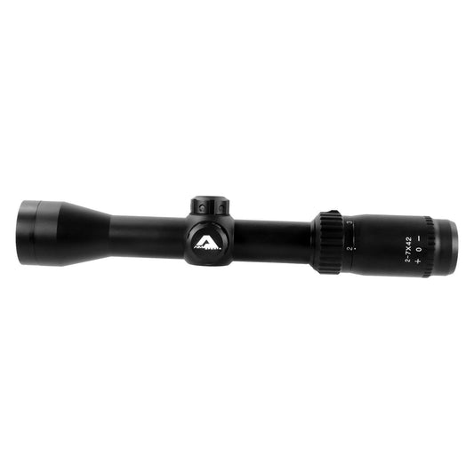 2-7X42 30MM SCOUT SCOPE W/MIL-DOT & RINGS