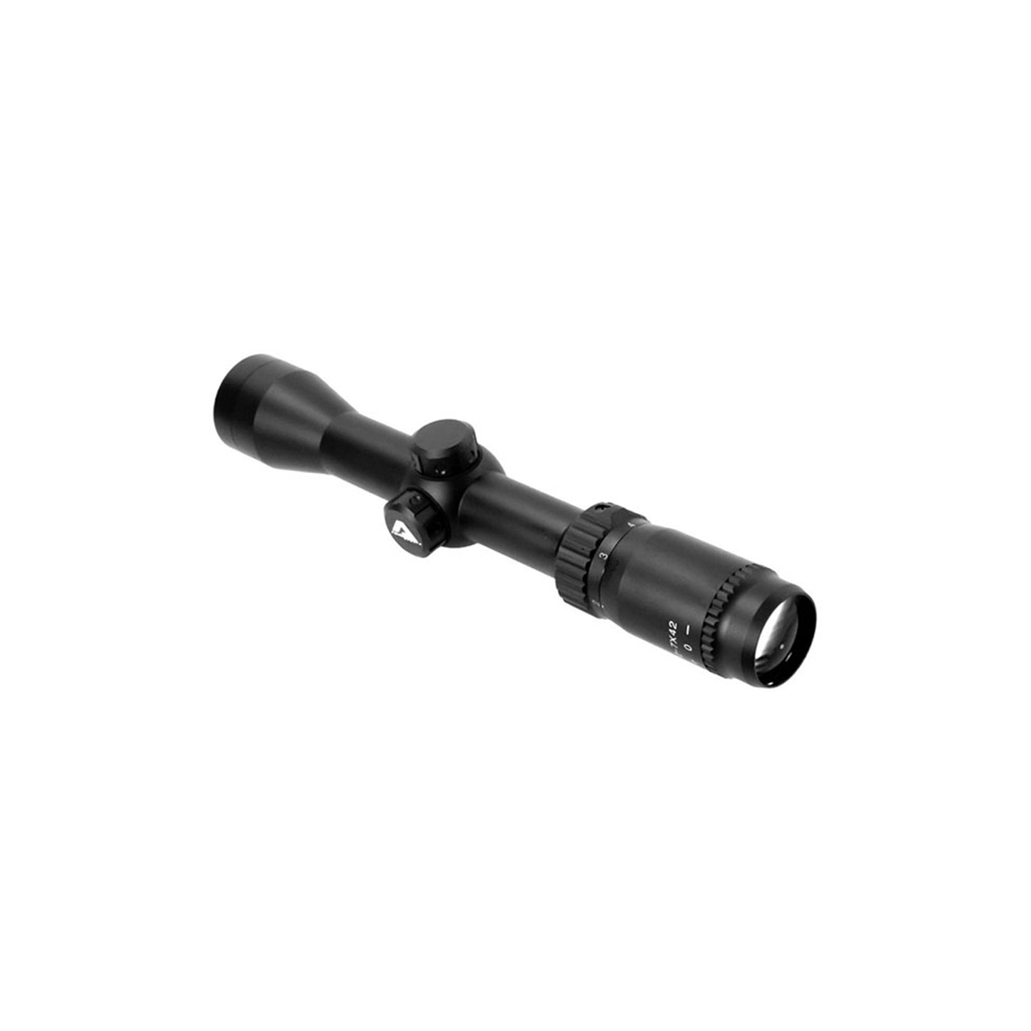 2-7X42 30MM SCOUT SCOPE W/MIL-DOT & RINGS|JH2742G-M