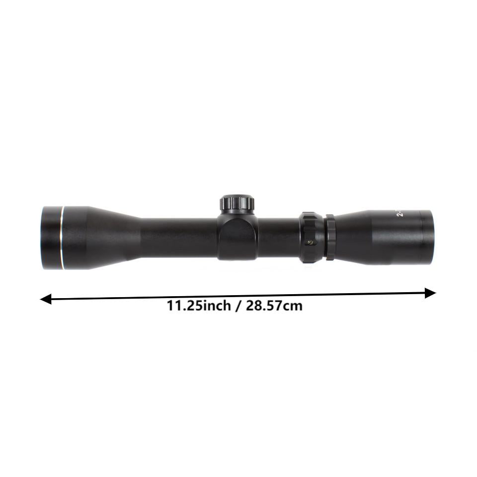 2-7X42 30MM SCOUT SCOPE/RANGEFINDER/RINGS