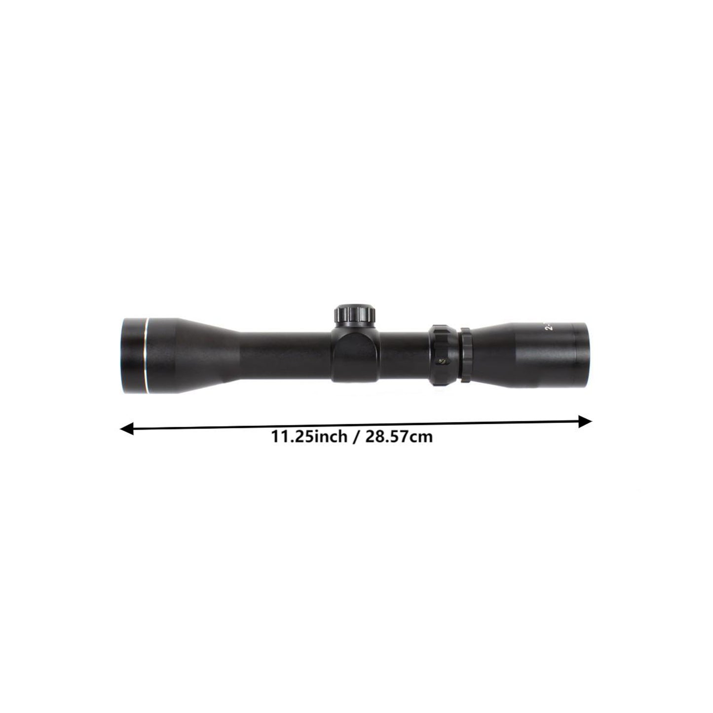2-7X42 30MM SCOUT SCOPE/RANGEFINDER/RINGS