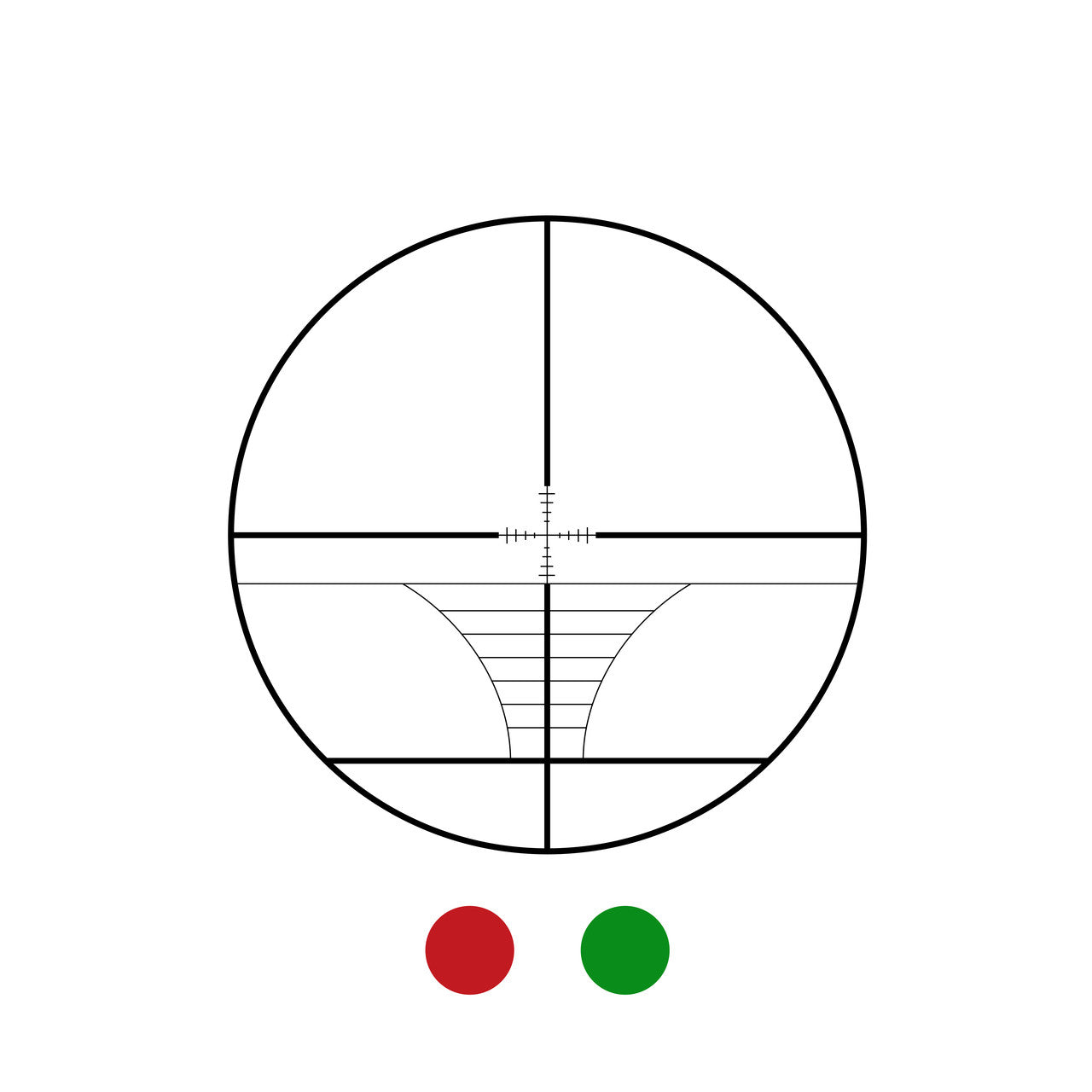 2-7X42 DUAL ILL. 30MM SCOUT SCOPE/RANGEFINDER/RINGS