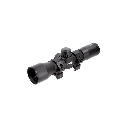 4X32 COMPACT MIL-DOT SCOPE W/RINGS|JTM432B