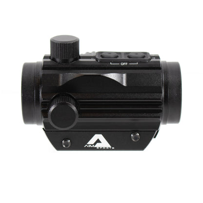 1X20MM DUAL ILLUMINATED PUSH BUTTON 5 MOA MICRO DOT