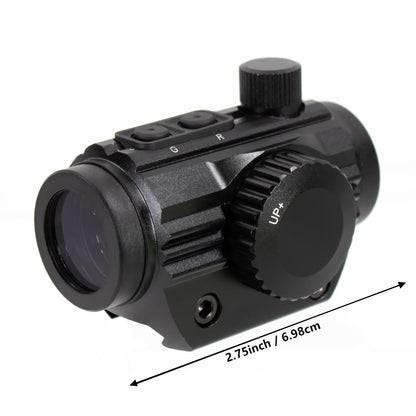 1X20MM DUAL ILLUMINATED PUSH BUTTON 5 MOA MICRO DOT