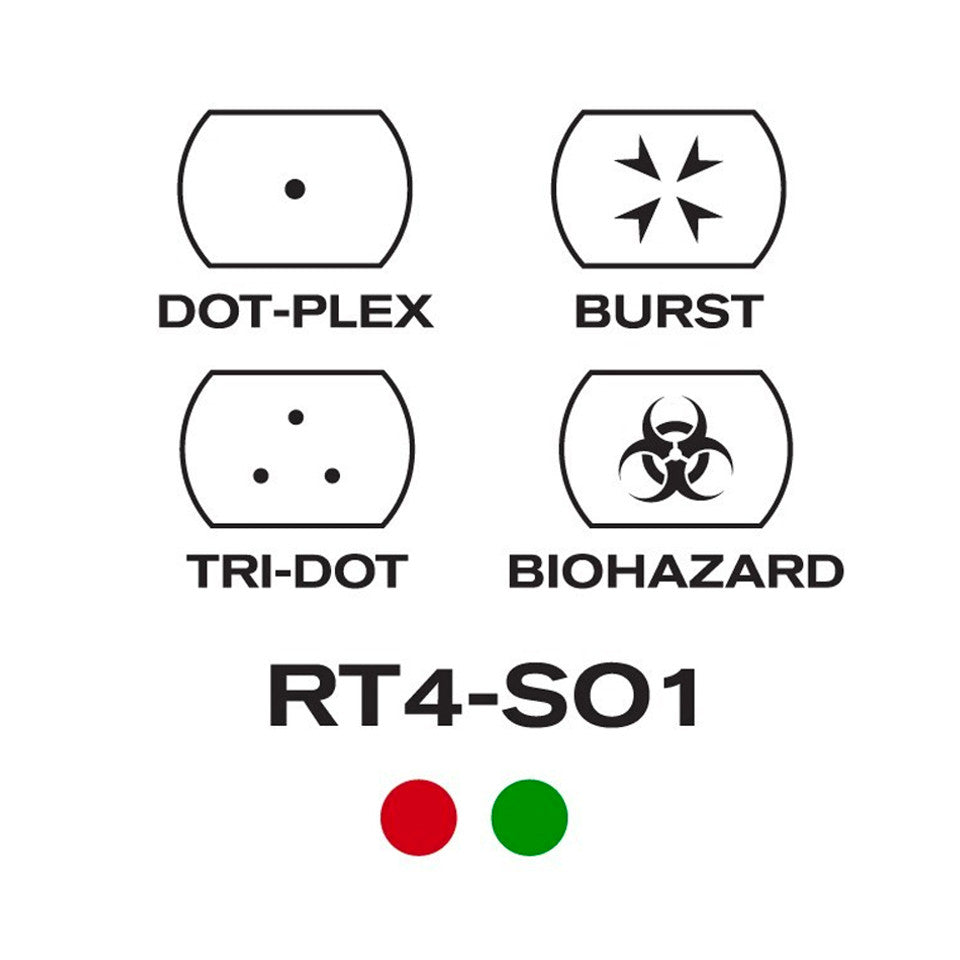 1X34MM   DUAL ILL. W/4 DIFFERENT RETICLES/SPECIAL OPS EDITION