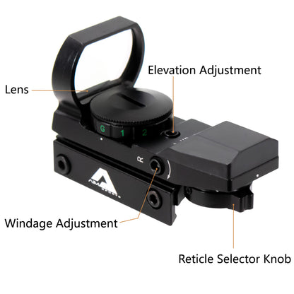 1X34MM   DUAL ILL. W/4 DIFFERENT RETICLES/WARFARE EDITION