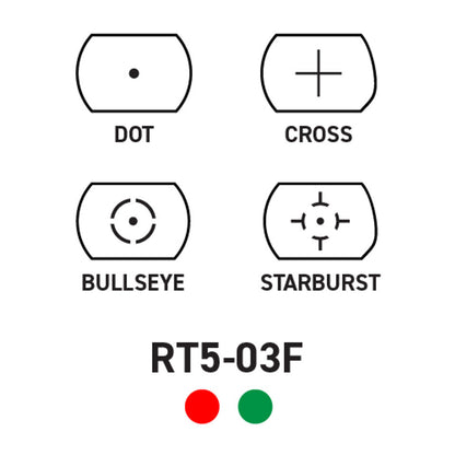 1X33 MM FULLSIZE DUAL ILL. W/4 DIFFERENT RETICLES PATTERNS-CLASSIC  II
