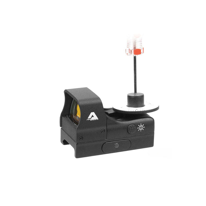 1X27 MM COMPACT RED DOT REFLEX SIGHT W/PUSH BUTTON ACTIVATION