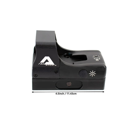 1X27 MM COMPACT RED DOT REFLEX SIGHT W/PUSH BUTTON ACTIVATION