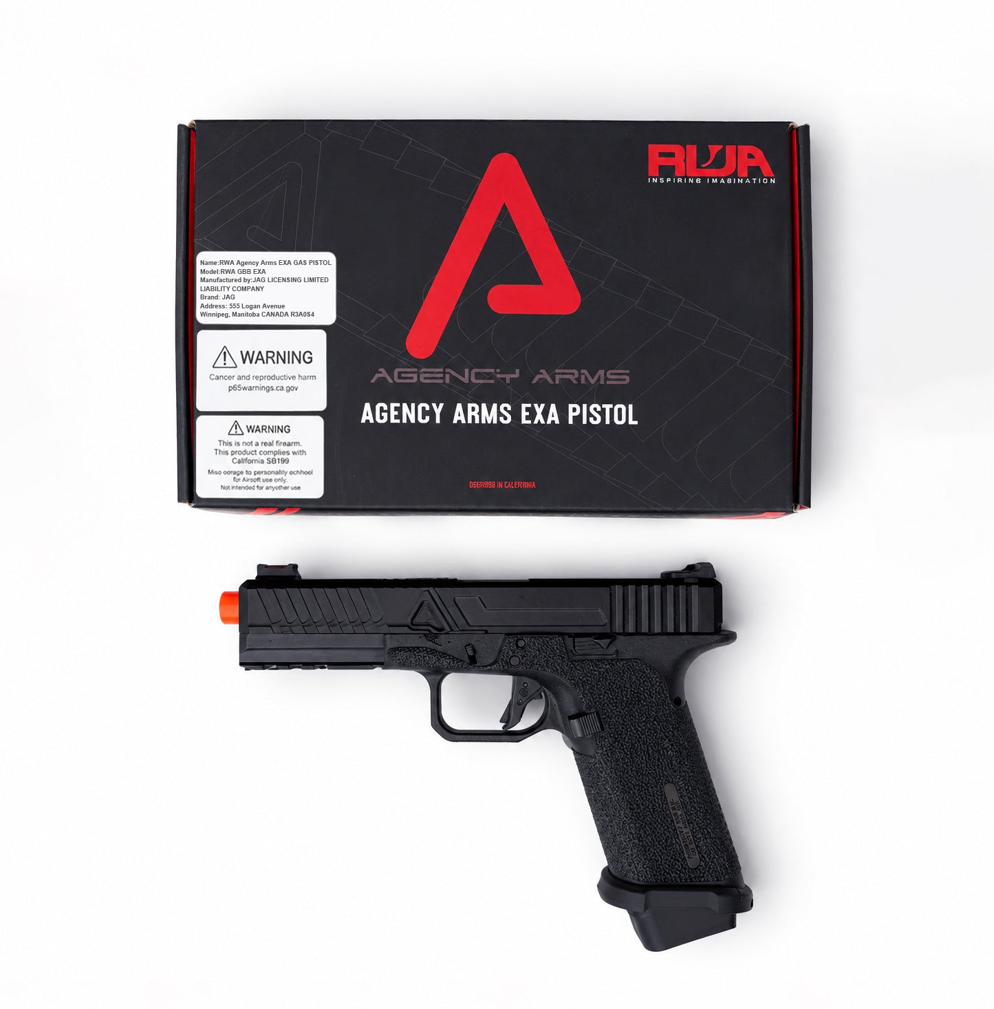 RWA GBB EXA Pistol | Gas Blowback Airsoft Sidearm