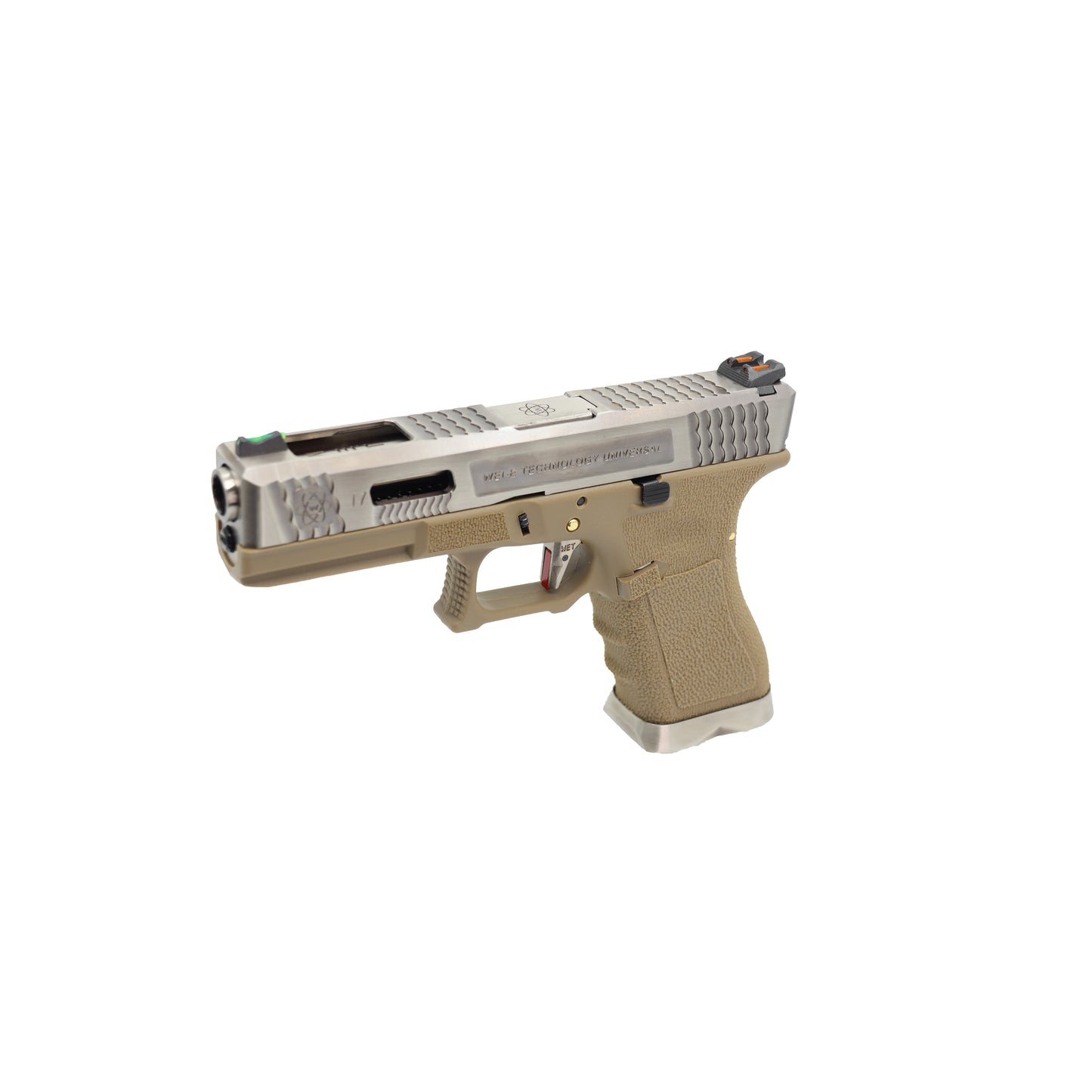 WE G17 AIRGUN T8 SV/SV/TAN|WE-45-G001WET-8