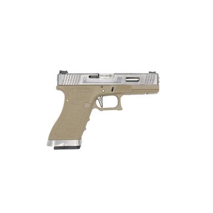 WE G17 AIRGUN T8 SV/SV/TAN|WE-45-G001WET-8